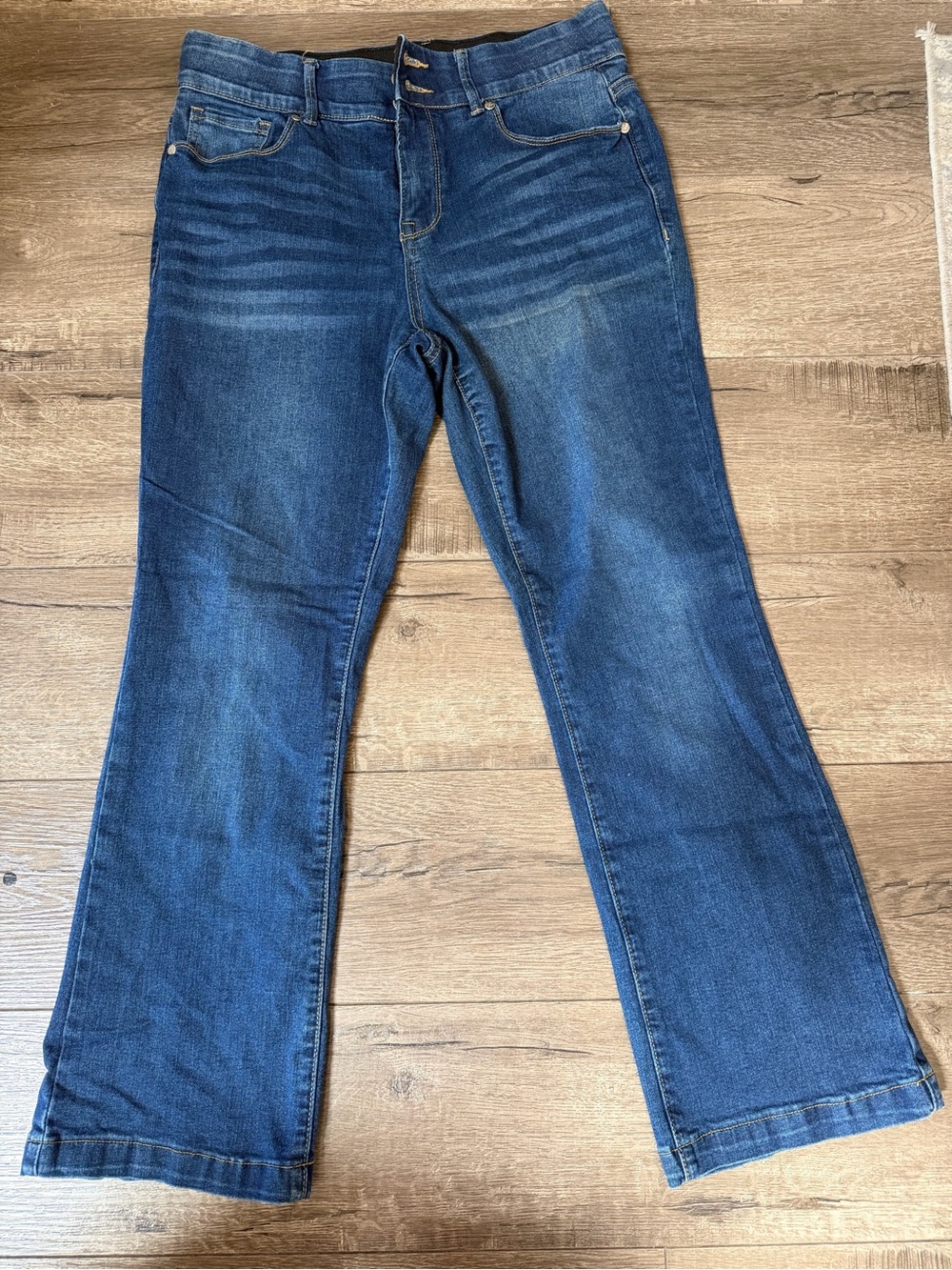 Women's Dark Blue Bootcut Jeans 8P